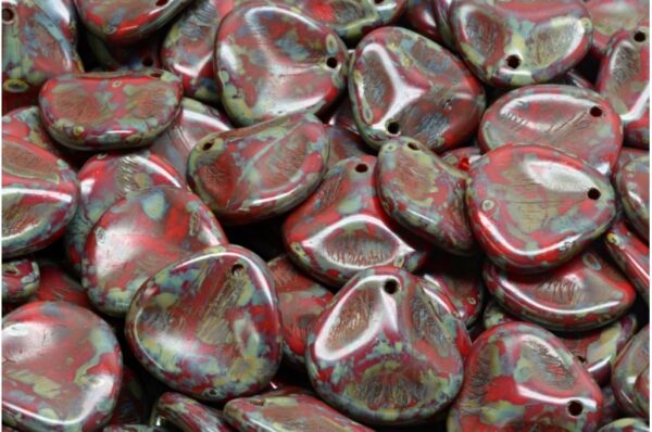 Rose Petal Beads 14x13mm - Imagen 1