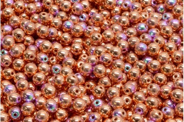 Round Druck Beads 4mm - Imagen 1