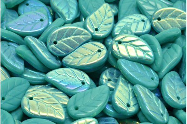 Elm Leaf Beads 14x9mm - Image 1