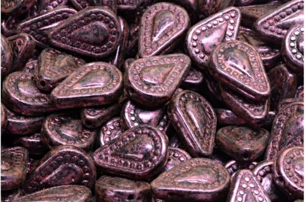 Filigree Tear Drop Beads 14x10mm - Imagen 1