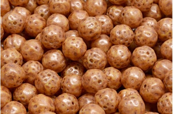 Fancy Round Druck Beads 8x8mm - Image 1
