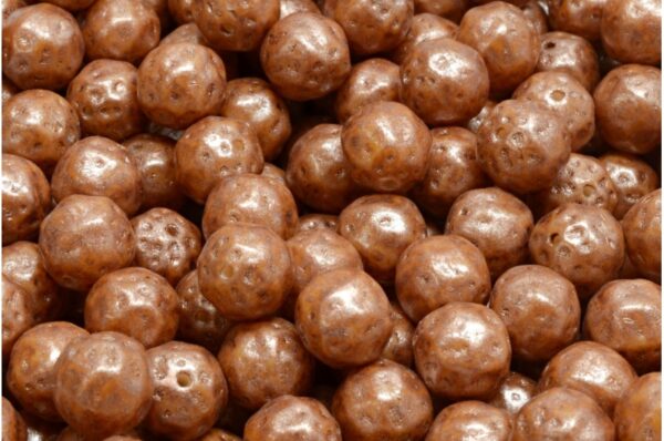 Fancy Round Druck Beads 8x8mm - Image 1