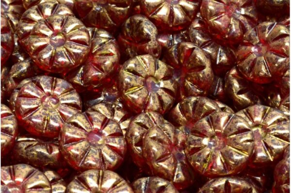 Sun Flower Beads 12x12mm - Image 1