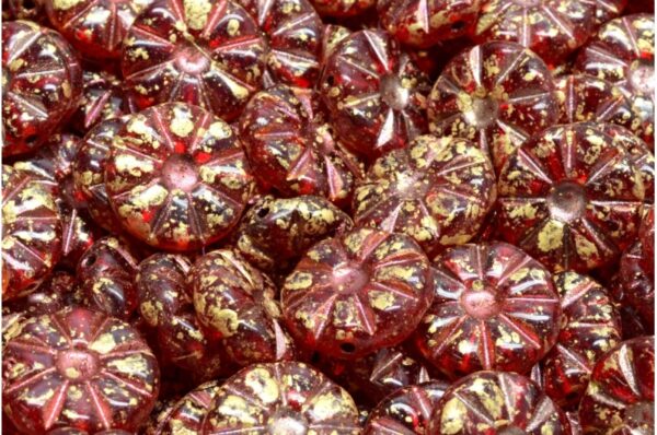 Sun Flower Beads 12x12mm - Image 1