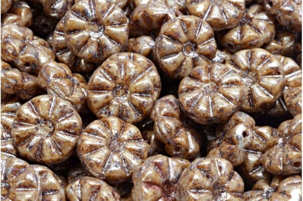 Sun Flower Beads 12x12mm - Image 1