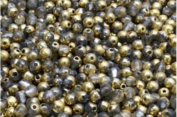Round Druck Beads 4mm - Imagen 1