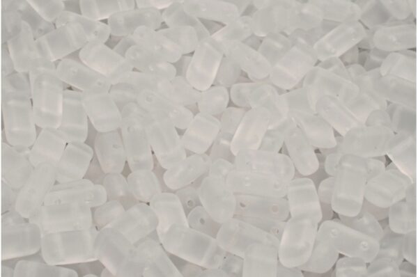 2 Hole Brick Beads 4x8mm - Image 1
