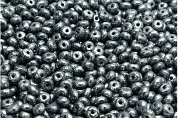 Rondelle Druck Beads 2,5x4mm - Imagen 1