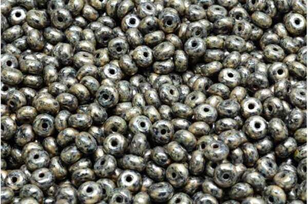 Rondelle Druck Beads 2,5x4mm - Imagen 1