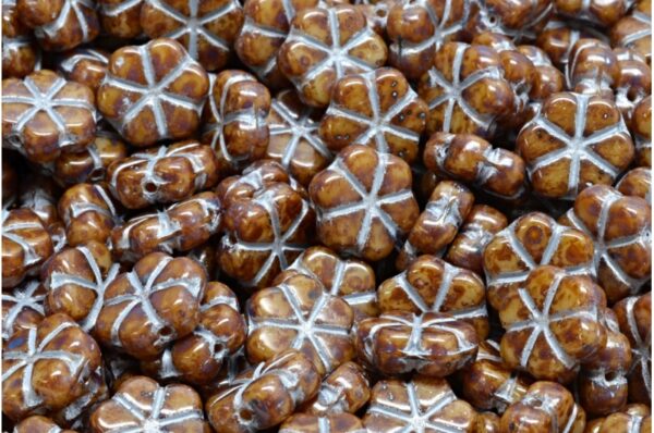 Garland Flower Beads 10x10mm - Image 1