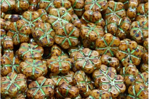 Garland Flower Beads 10x10mm - Image 1