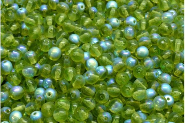 Round Druck Beads 4mm - Imagen 1