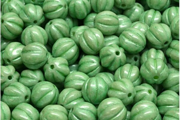 Melon Beads 8x8mm - Image 1