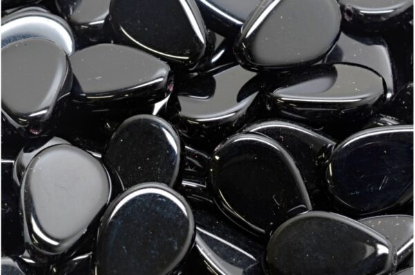 Flat Drop Beads 18x12mm - Image 1