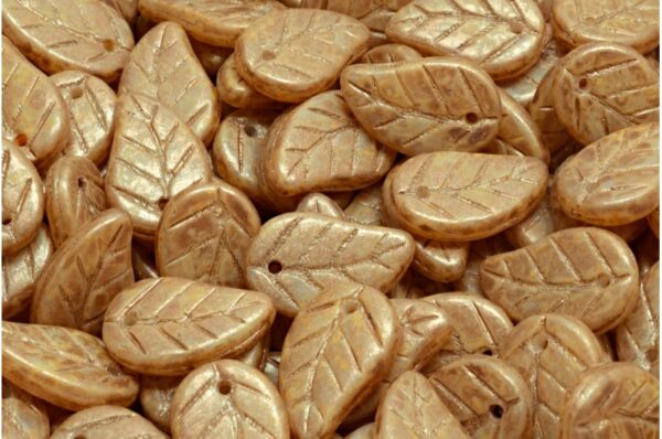Elm Leaf Beads 14x9mm - Imagen 1