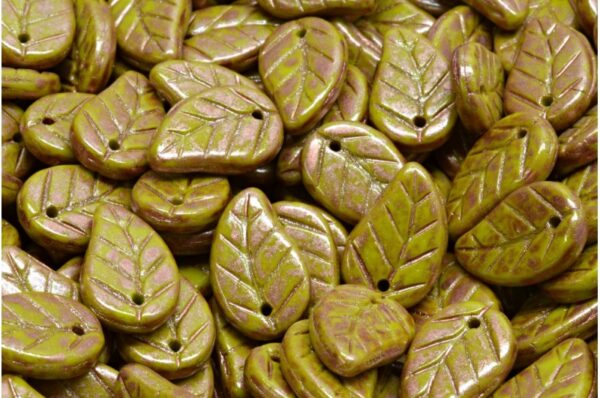 Elm Leaf Beads 14x9mm - Imagen 1