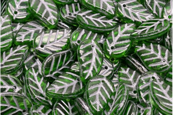 Elm Leaf Beads 14x9mm - Image 1