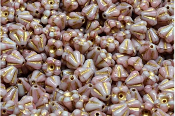 Bell Flower Beads 4x6mm - Imagen 1