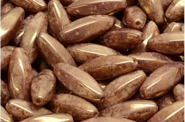Peeled Olive beads 19x7mm - Imagen 1