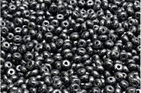 Rondelle Druck Beads 2,5x4mm - Imagen 1