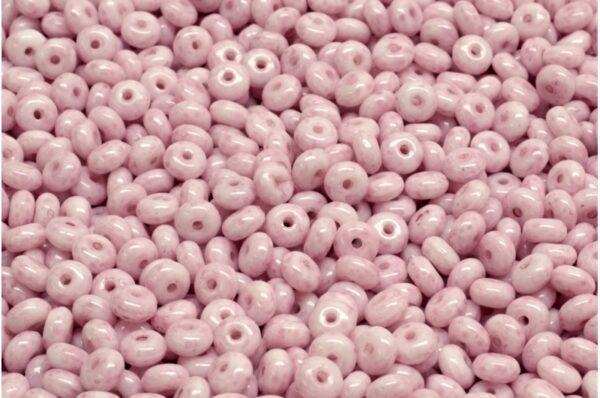 Rondelle Druck Beads 2,5x4mm - Imagen 1