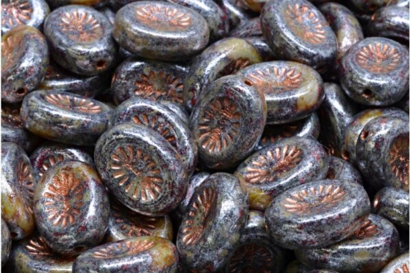 Kiwi Beads 14x10mm - Image 1
