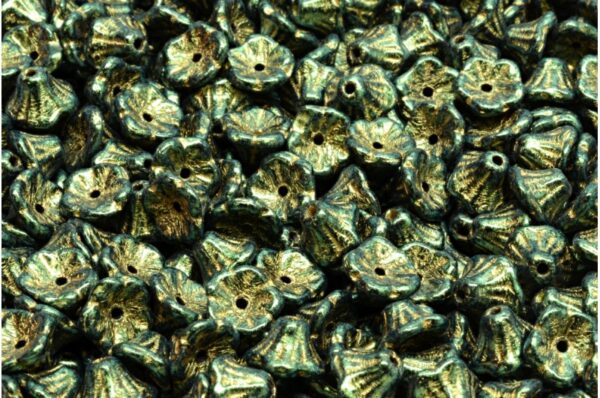 Bell Flower Cup Beads 7x5mm - Image 1
