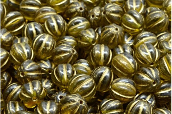Melon Beads 8x8mm - Image 1
