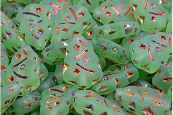 Christmas Tree Beads 17x12mm - Image 2