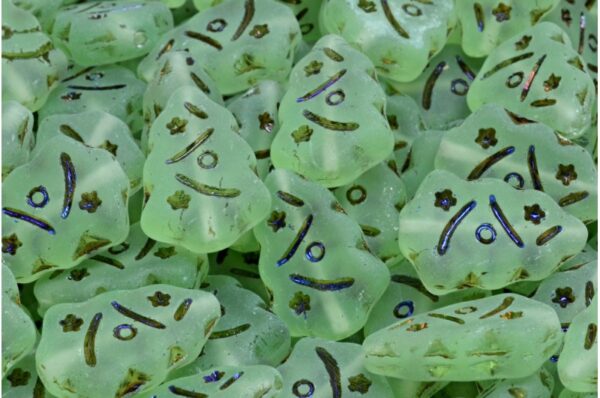 Christmas Tree Beads 17x12mm - Image 1