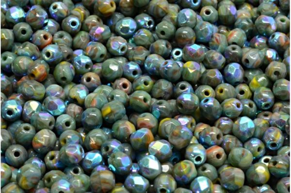 Firepolished Round Beads 4mm - Imagen 1