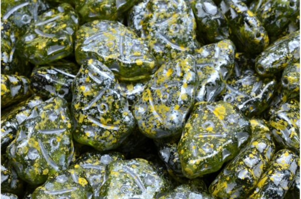 Christmas Tree Beads 17x12mm - Image 1