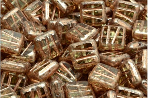 TCB Squared Designed Beads 10x10mm - Image 1