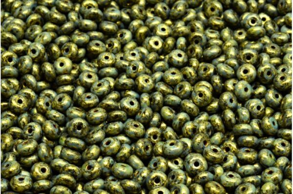 Rondelle Druck Beads 2,5x4mm - Imagen 1