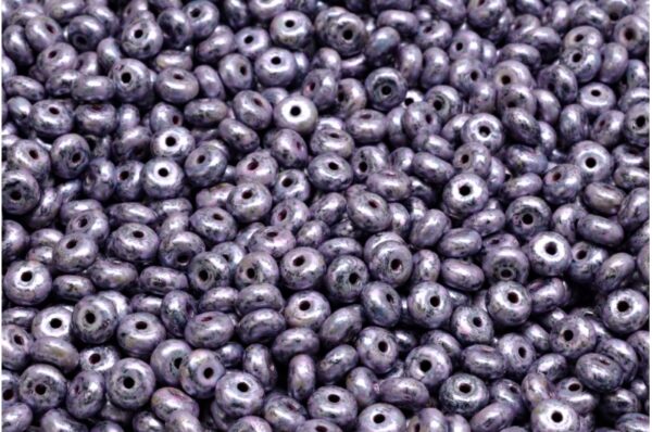 Rondelle Druck Beads 2,5x4mm - Imagen 1