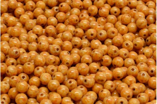 Round Druck Beads 4x4mm - Imagen 1