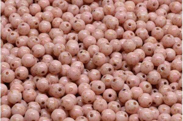 Round Druck Beads 4x4mm - Imagen 1