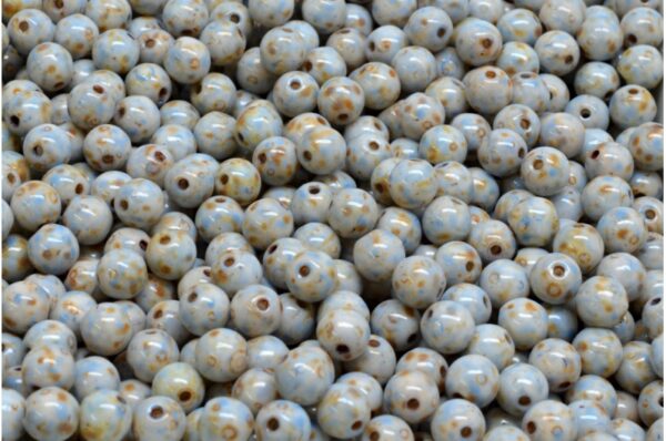 Round Druck Beads 4x4mm - Imagen 1