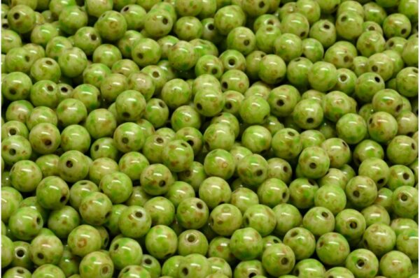 Round Druck Beads 4x4mm - Imagen 1