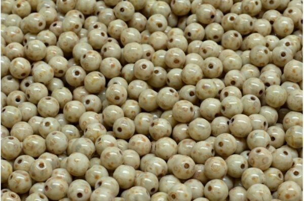 Round Druck Beads 4x4mm - Imagen 1