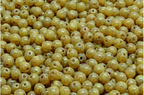 Round Druck Beads 4x4mm - Imagen 1