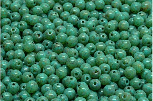 Round Druck Beads 4x4mm - Imagen 1