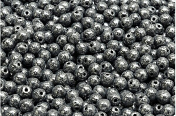Round Druck Beads 4x4mm - Imagen 1