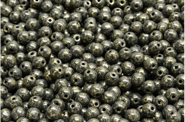 Round Druck Beads 4x4mm - Imagen 1