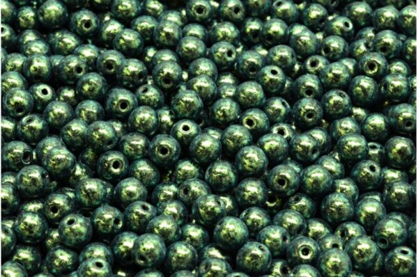 Round Druck Beads 4x4mm - Imagen 1