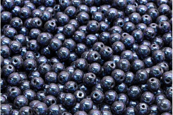 Round Druck Beads 4x4mm - Imagen 1