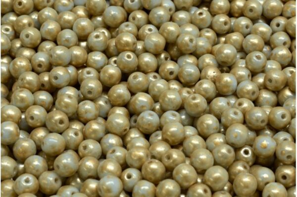 Round Druck Beads 4x4mm - Imagen 1
