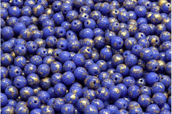 Round Druck Beads 4x4mm - Imagen 1