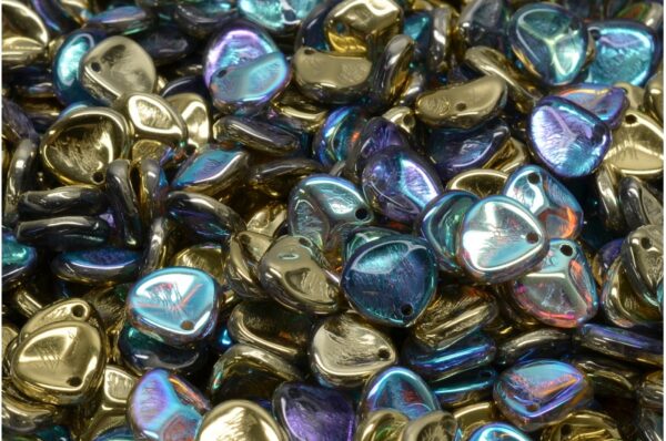 Rose Petal Beads 8x7mm - Image 1