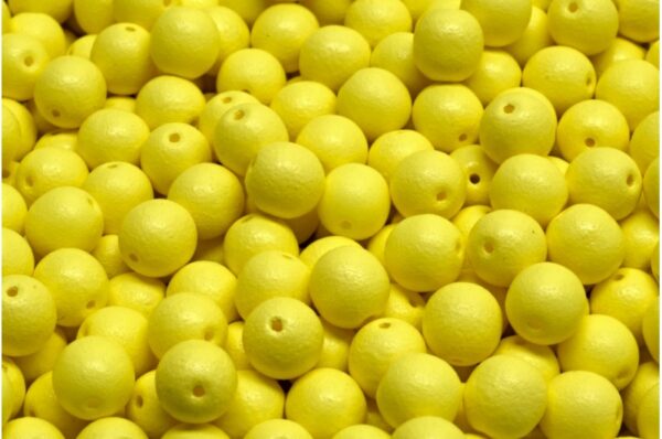 Round Druck Beads 6x6mm - Image 1